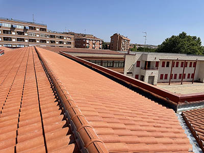 Rehabilitación de cubierta de teja en Torrijos (Toledo)